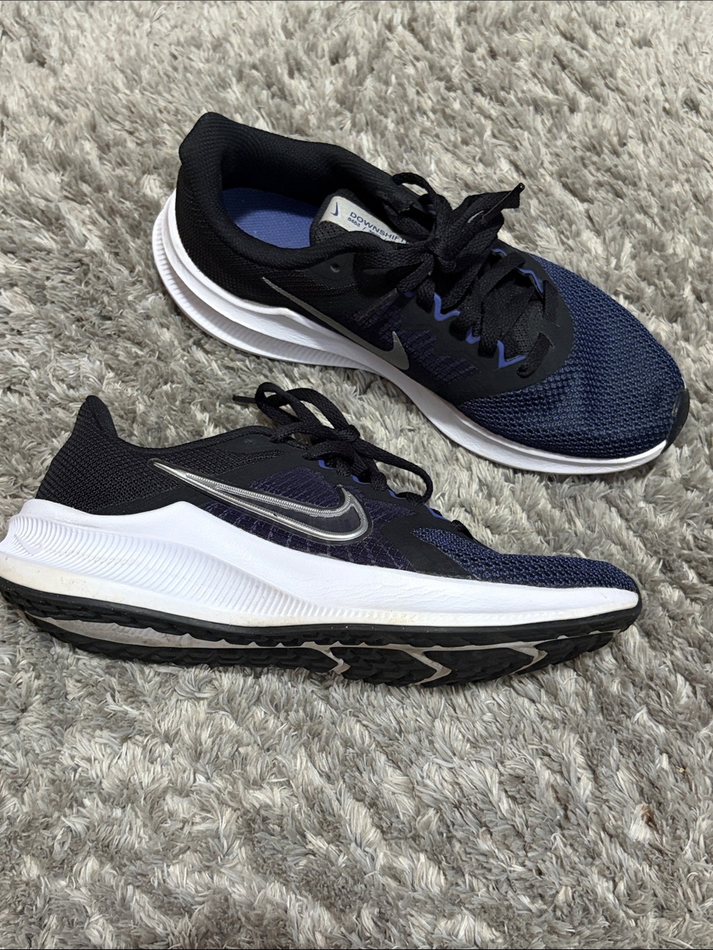 Nike Navy & Black Lightweight Running Trainers